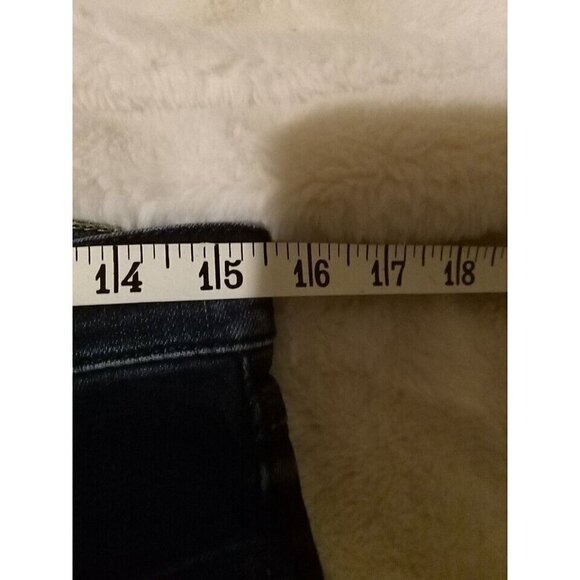 Mac Jeans Women's Sylvie Meis  24/7 Blue High Rise Straight Tapered FLAW - Picture 11 of 13